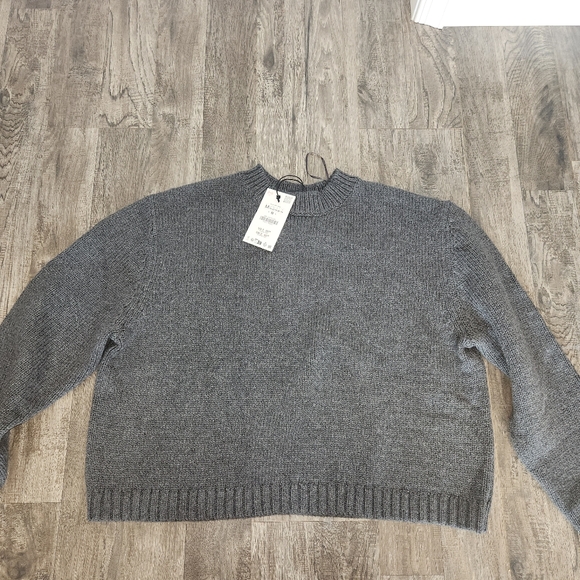 Zara Grey Sweater - Picture 2 of 8